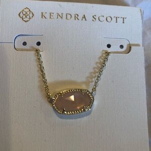 Kendra Scott Rose Quartz Necklace